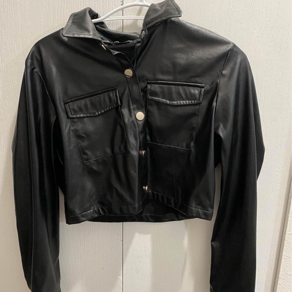 Pleather Jacket - Picture 1 of 2